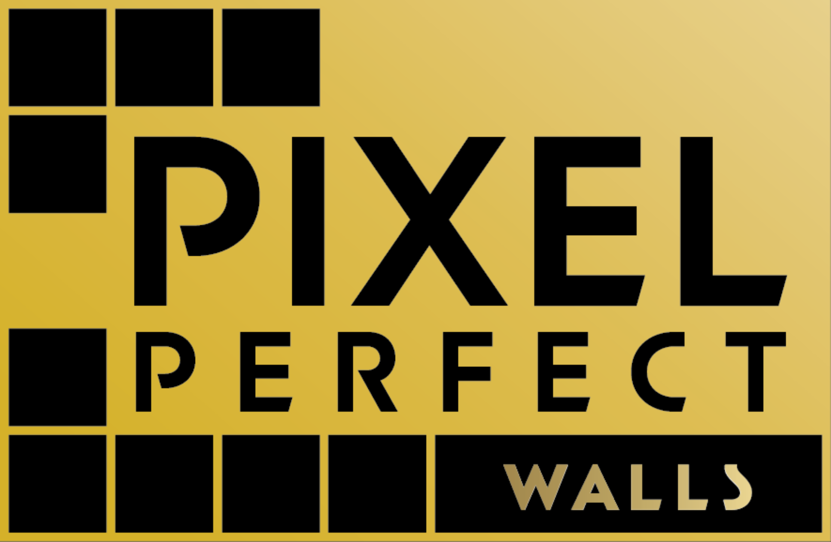 Pixel Perfect Walls
